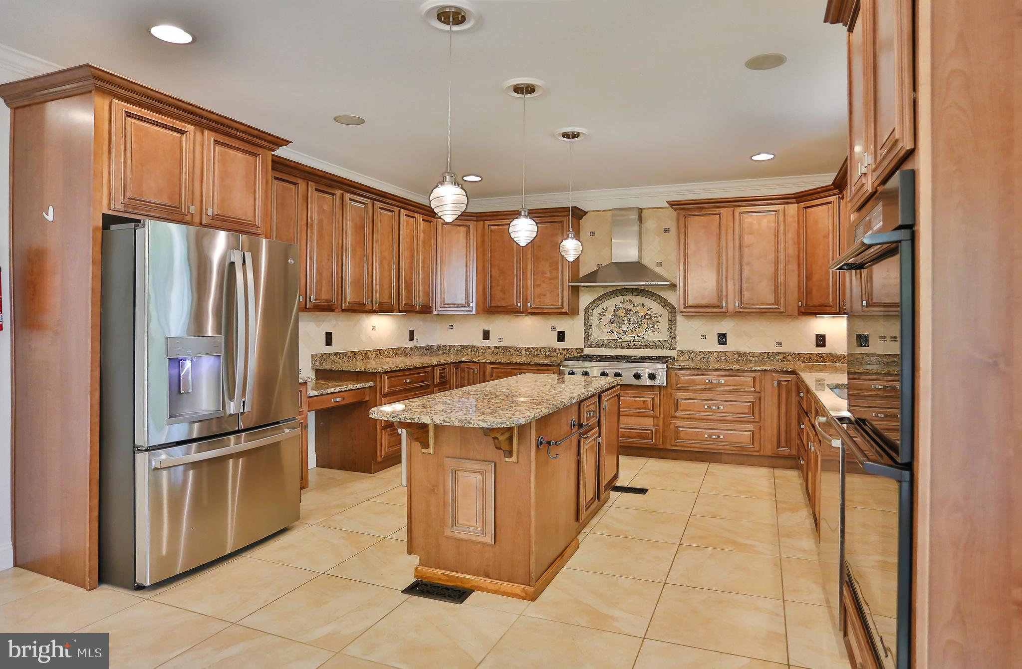 7215 Tanager Street Springfield, VA 22150 - Photo 13 of 43 Gourmet Kitchen with Brand New Fridge