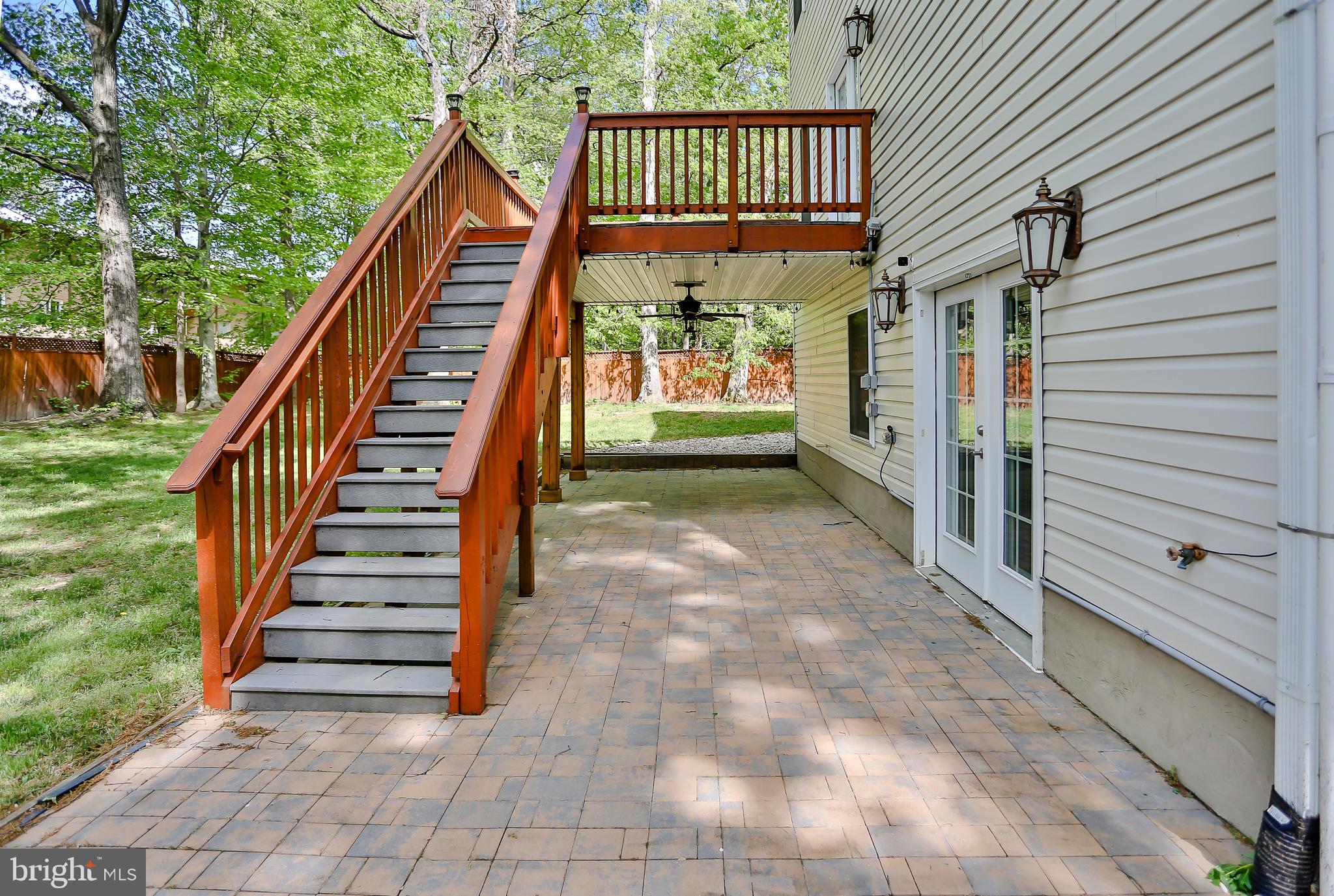 7215 Tanager Street Springfield, VA 22150 - Photo 41 of 43 Brick Patio
