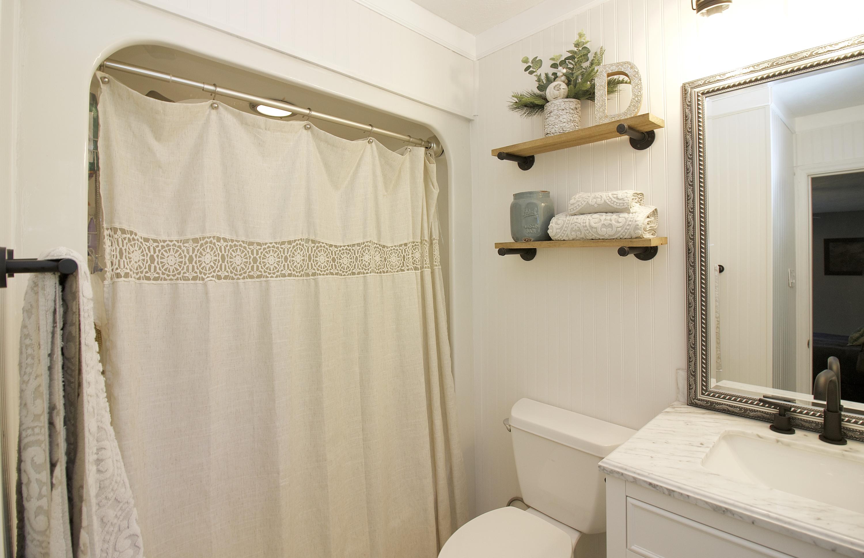 1212 Rays Bridge Road Whispering Pines, NC 28327 - Photo 18 of 42 Master Bathroom