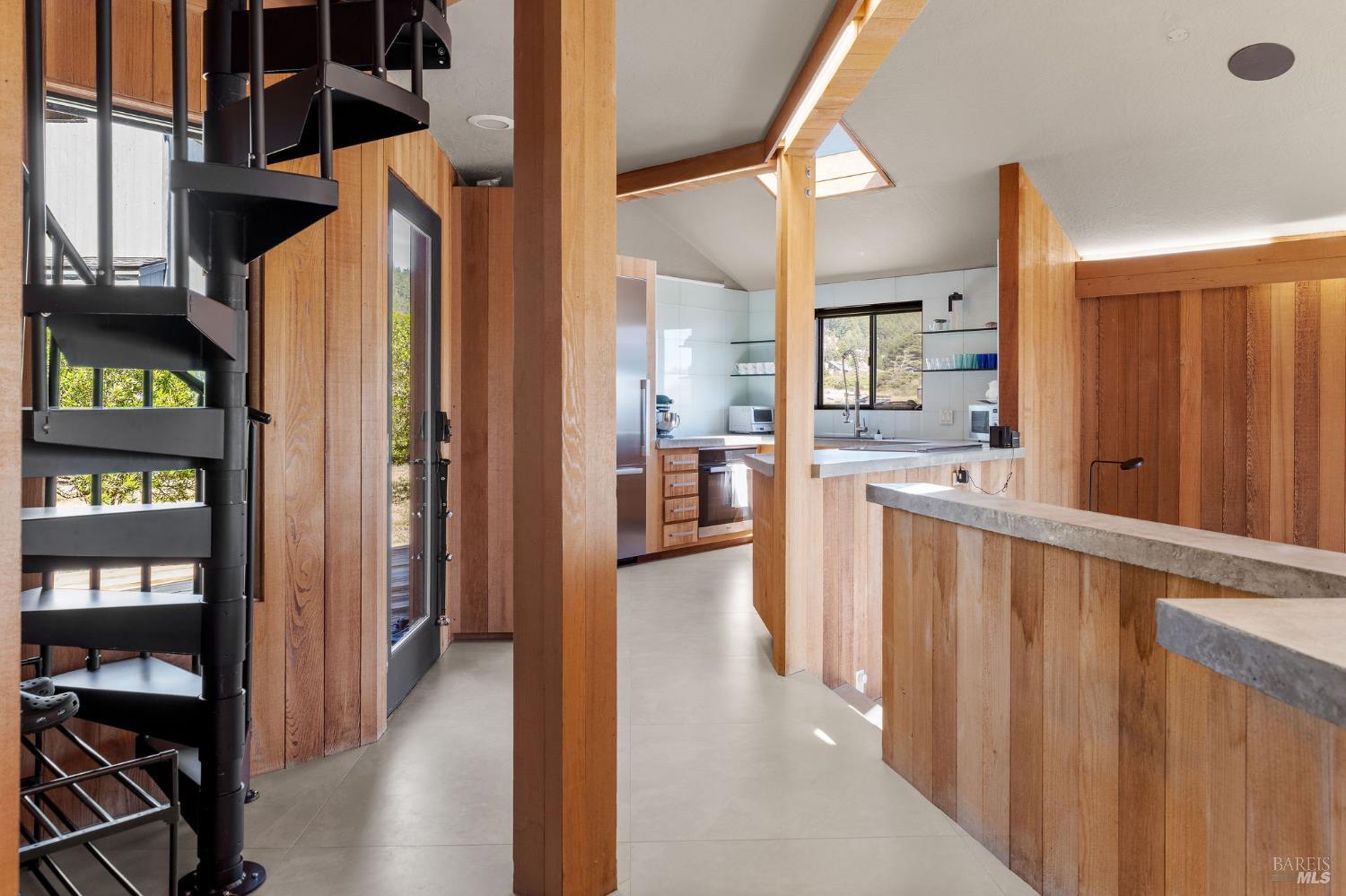 39412 Pacific Reach The Sea Ranch, CA 95497 - Photo 5 of 31 a view of a kitchen from the hallway