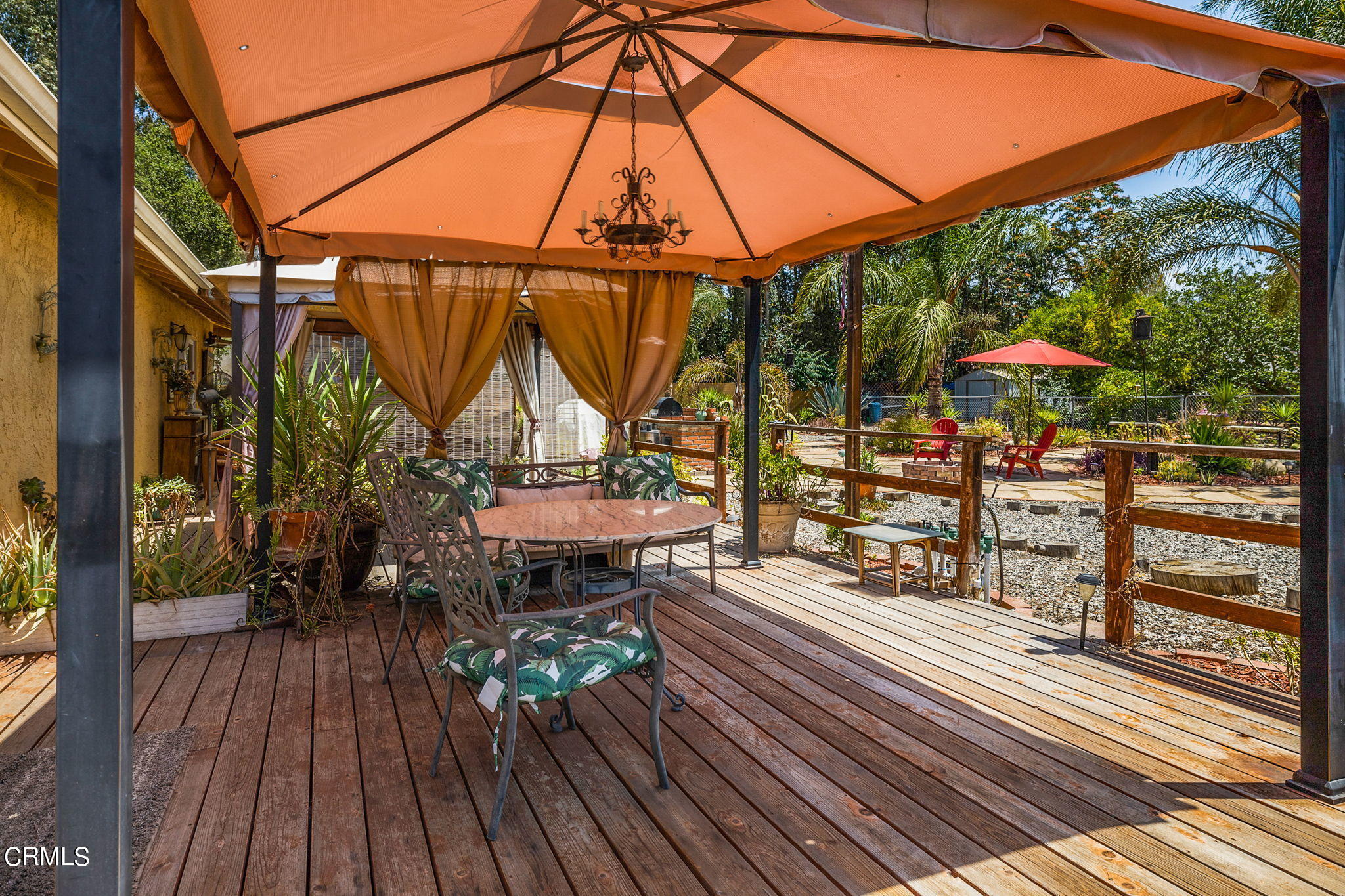 52 Grapevine Road Oak View, CA 93022 - Photo 33 of 52 a view of outdoor space yard deck patio and deck