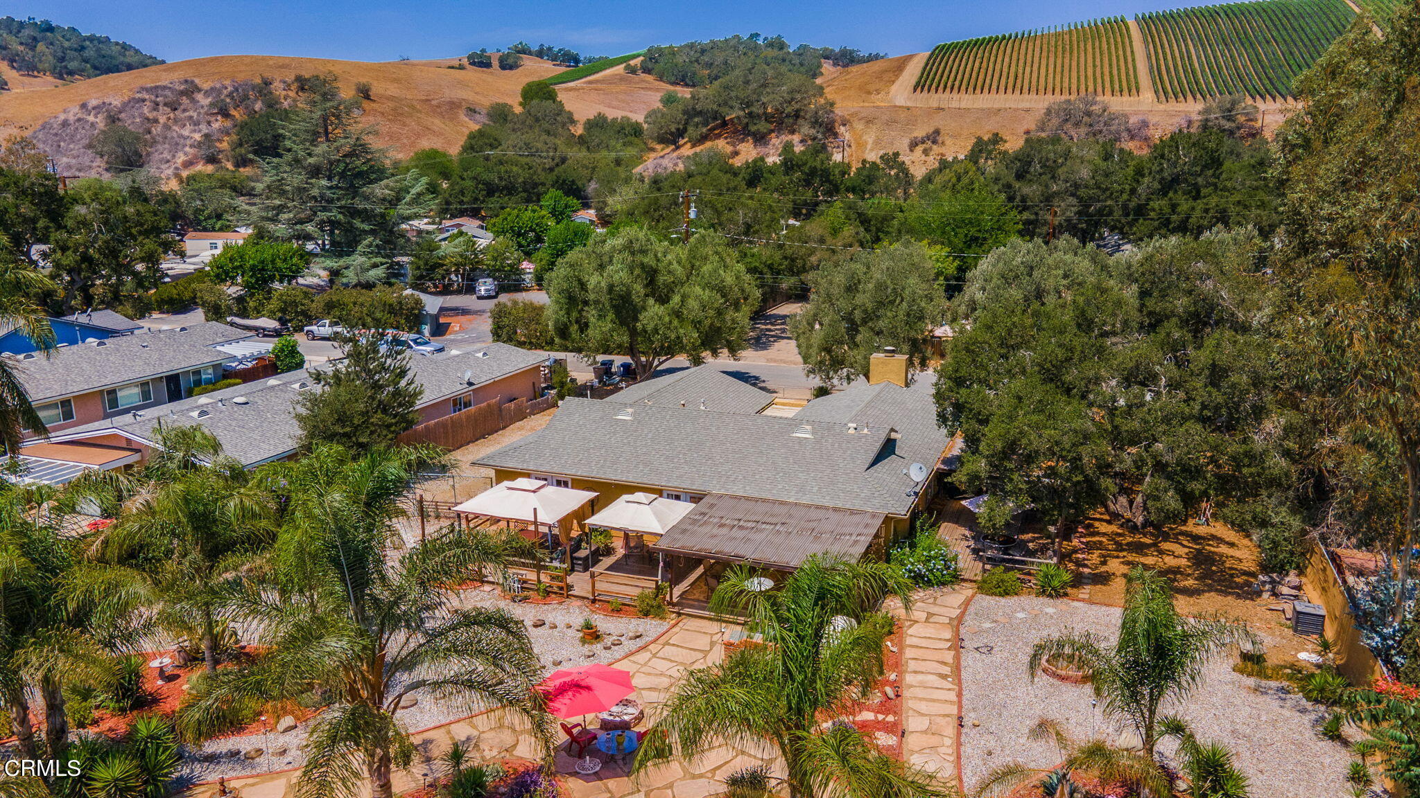 52 Grapevine Road Oak View, CA 93022 - Photo 46 of 52 an aerial view of a houses
