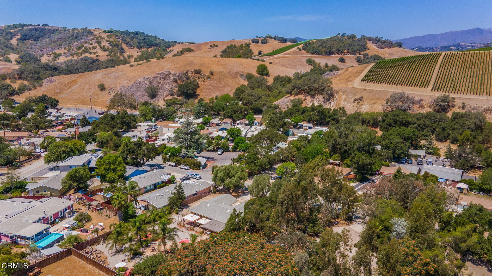 52 Grapevine Road Oak View, CA 93022 - Photo 49 of 52 an aerial view of a house