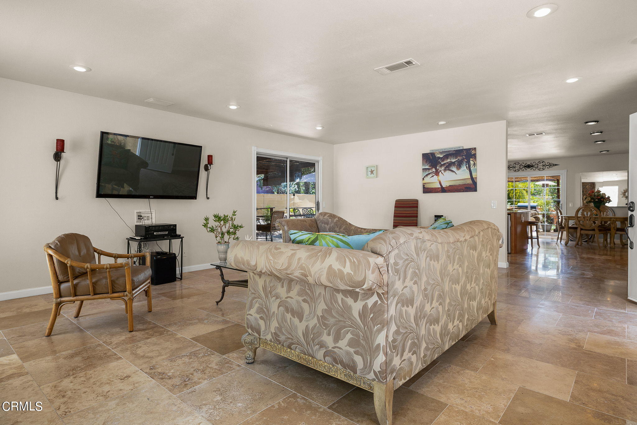 52 Grapevine Road Oak View, CA 93022 - Photo 9 of 52 a living room with furniture and a flat screen tv