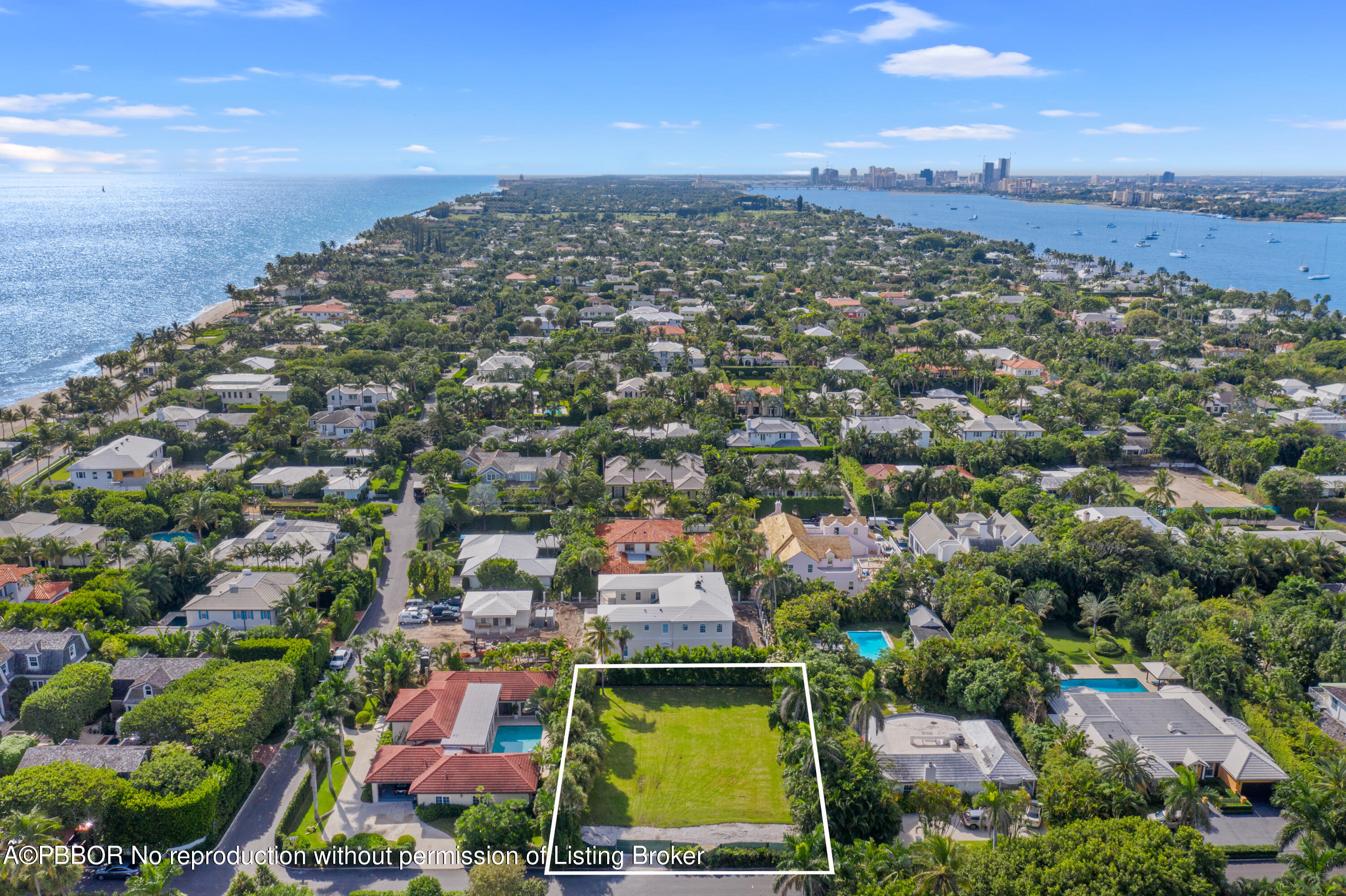 210 Palmo Way Palm Beach, FL 33480 - Photo 4 of 9 an aerial view of multiple house