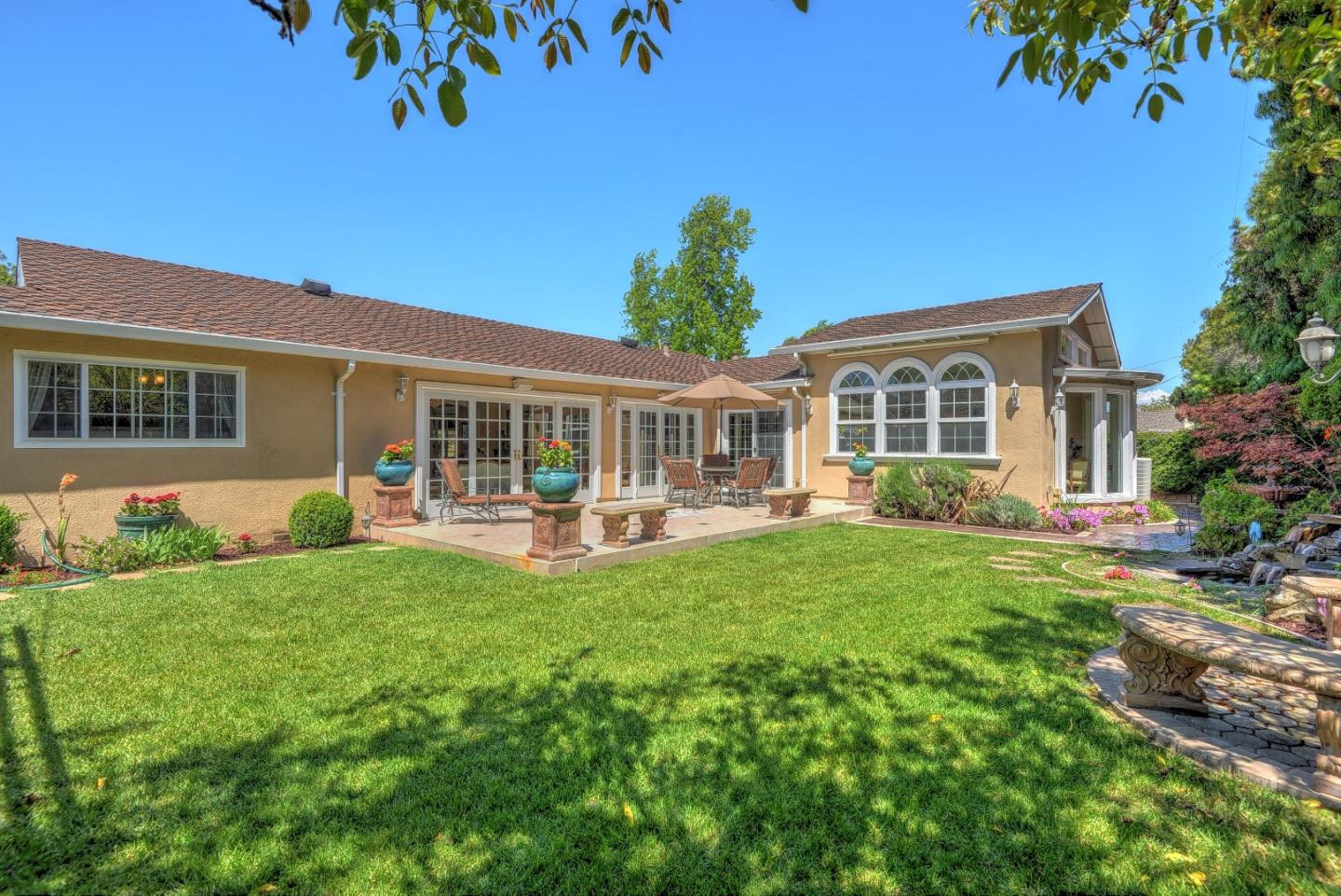 1042 Celilo Drive Sunnyvale, CA 94087 - Photo 25 of 27 front view of a house with a patio