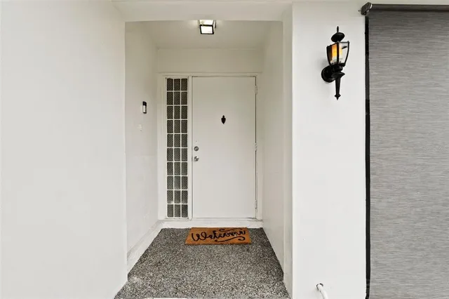 a view of walk in closet with window