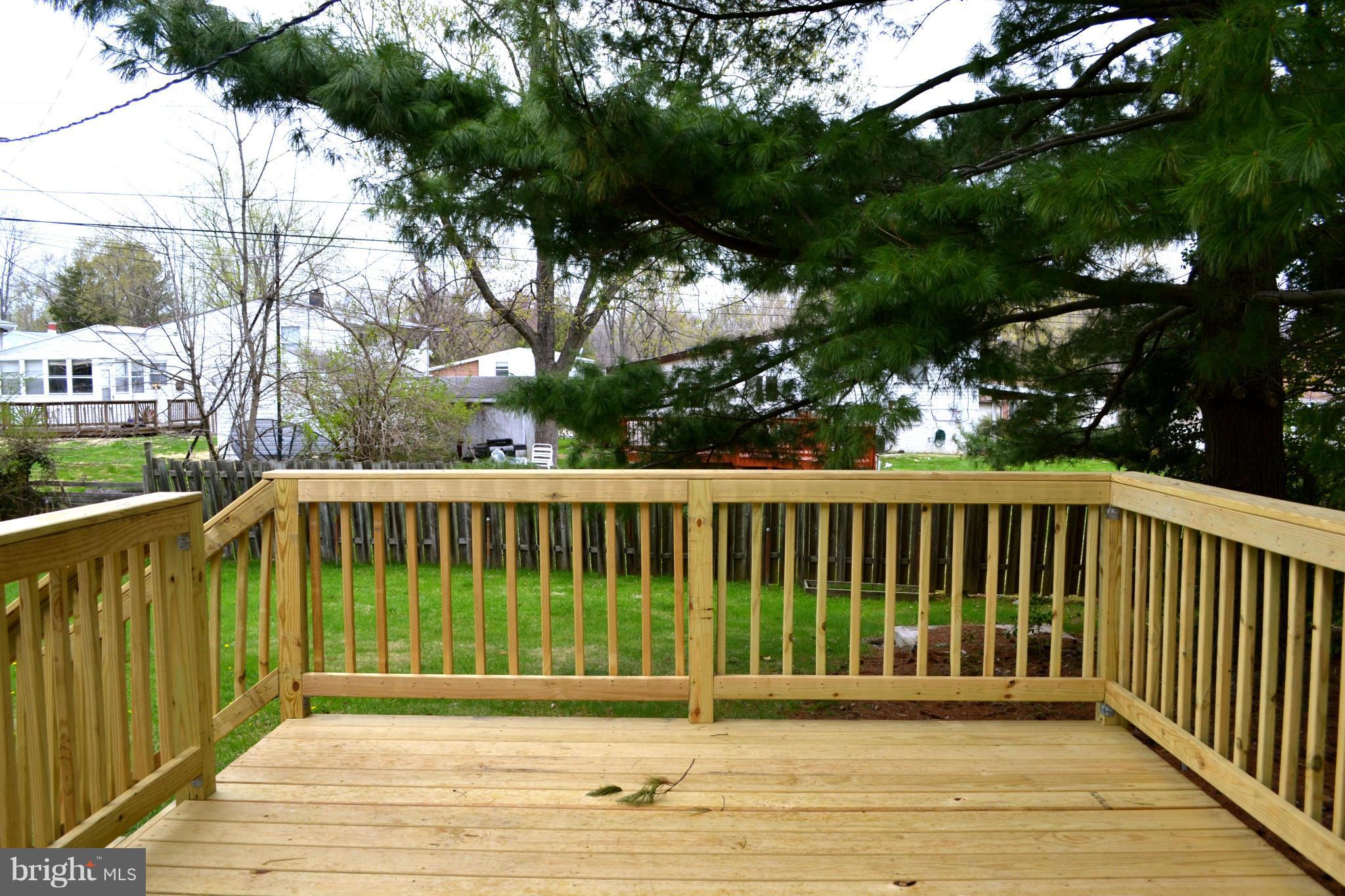 8416 Charlton Road Randallstown, MD 21133 - Photo 30 of 30 Brand New Deck off Dining Room