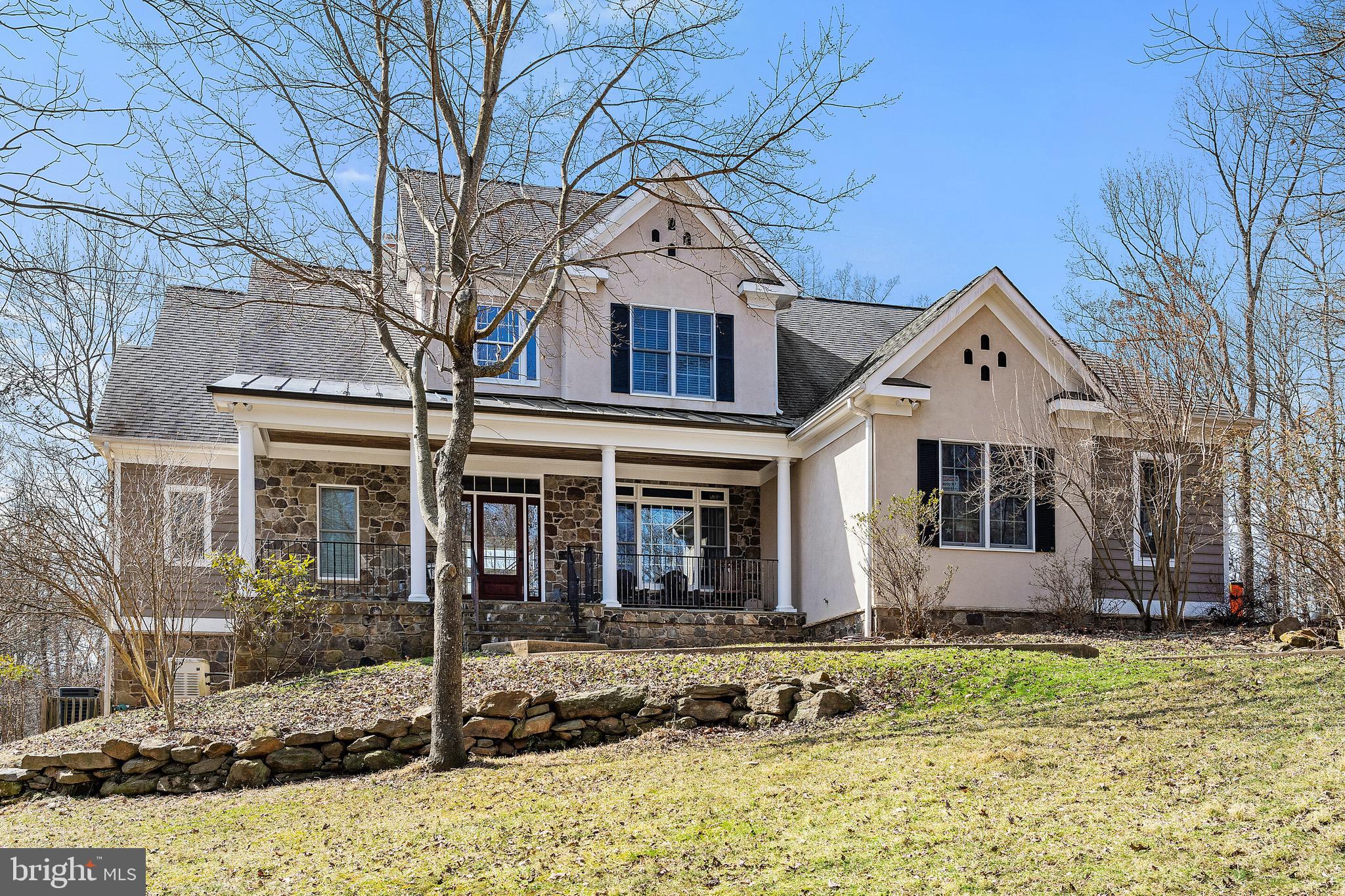 5462 Free State Road Marshall, VA 20115 - Photo 44 of 58 a front view of a house with garden