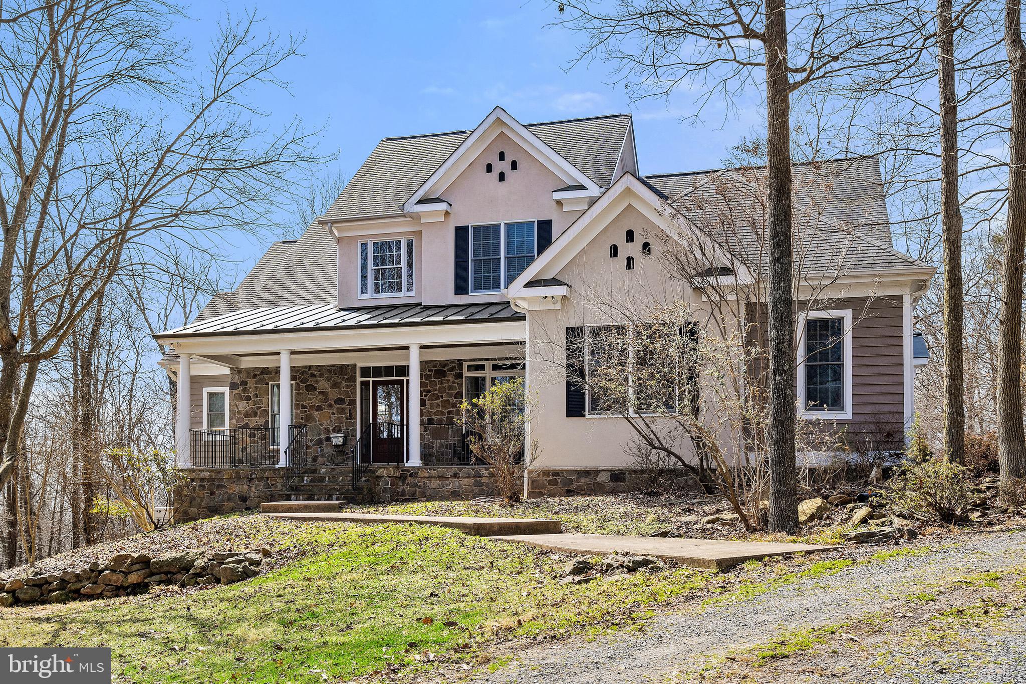5462 Free State Road Marshall, VA 20115 - Photo 45 of 58 front view of a house with a yard