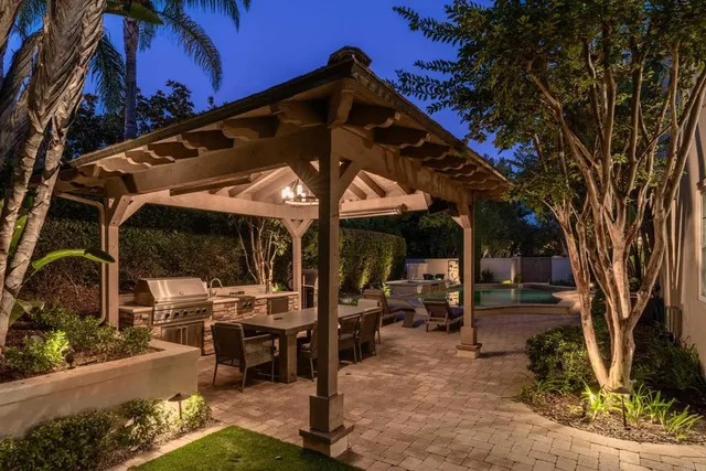 a view of a car park in front of building