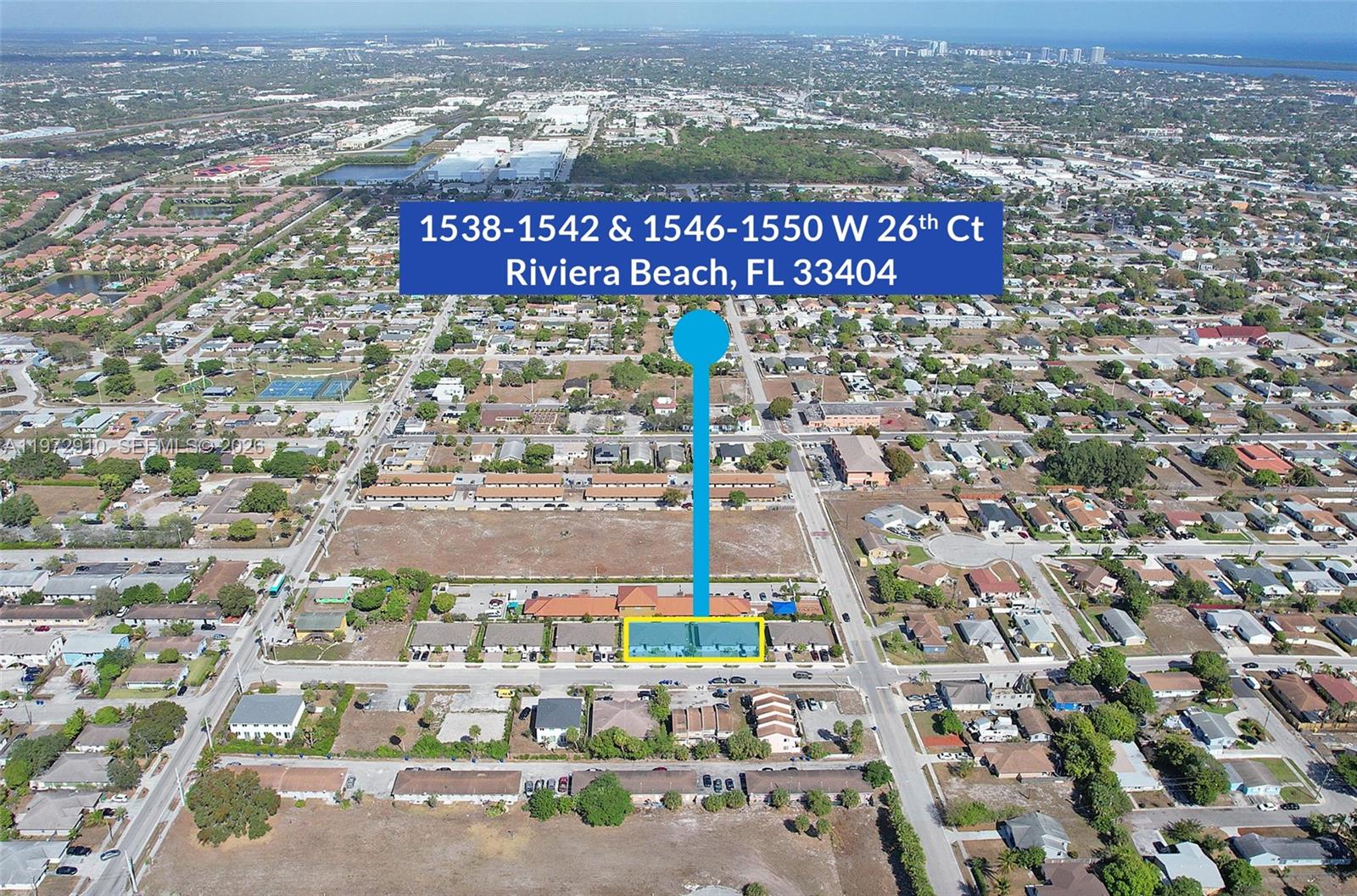 1546 West 26th Court Riviera Beach, FL 33404 - Photo 12 of 13 view of outdoor space with city view