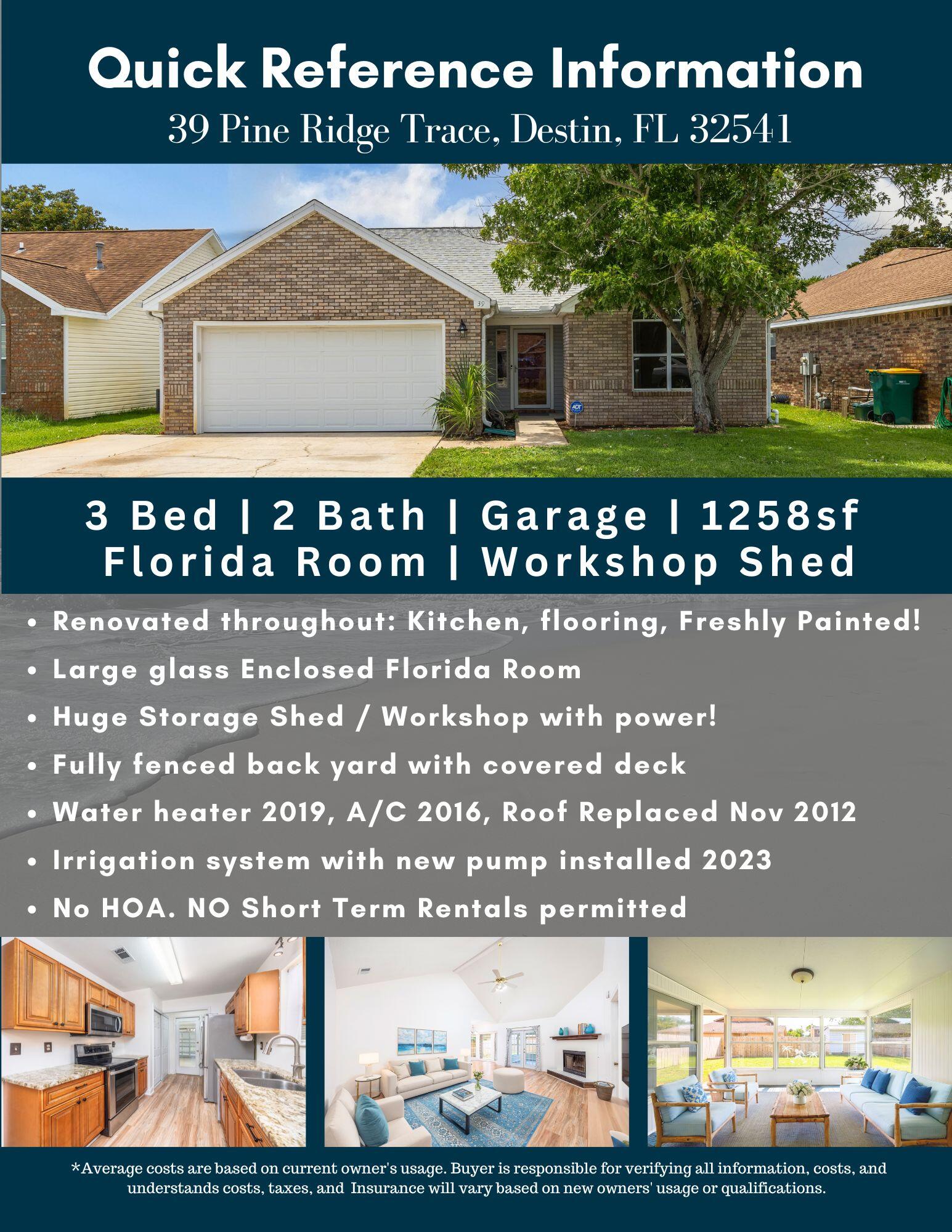 39 Pine Ridge Trace Destin, FL 32541 - Photo 42 of 42 a view of swimming pool with a bench and wooden fence