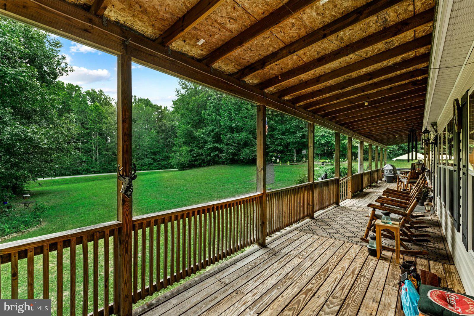 Hang out on this amazing front porch!