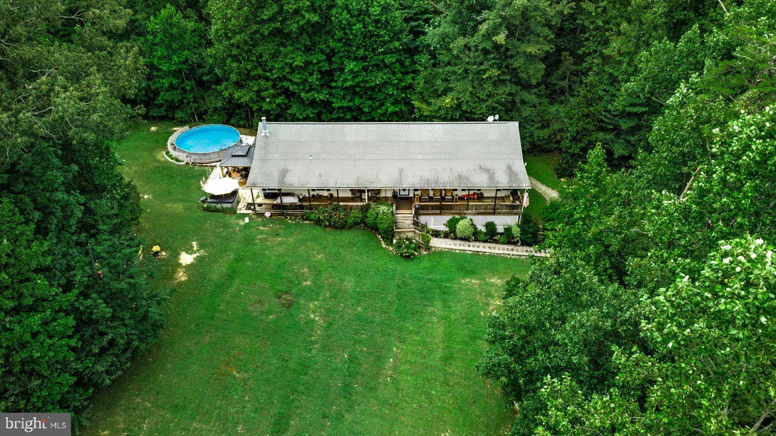115 Anna Highview Drive Bumpass, VA 23024 - Photo 28 of 40 Aerial View from the Front