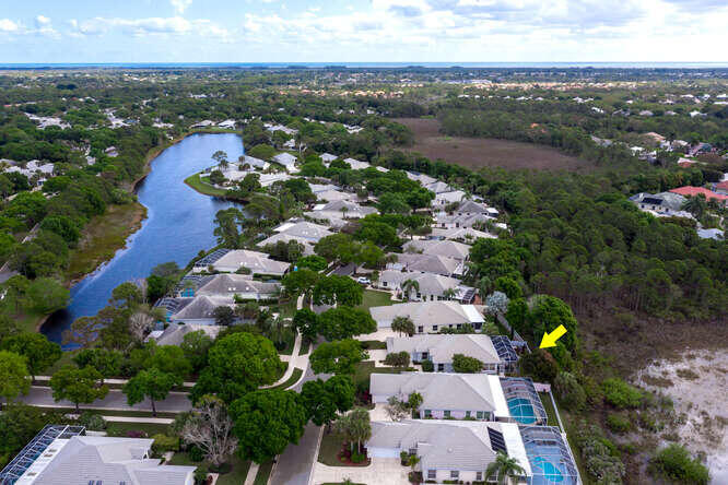 5046 Southeast Inkwood Way Hobe Sound, FL 33455 - Photo 5 of 29 Must See Property-small-005-015-Aerial 4