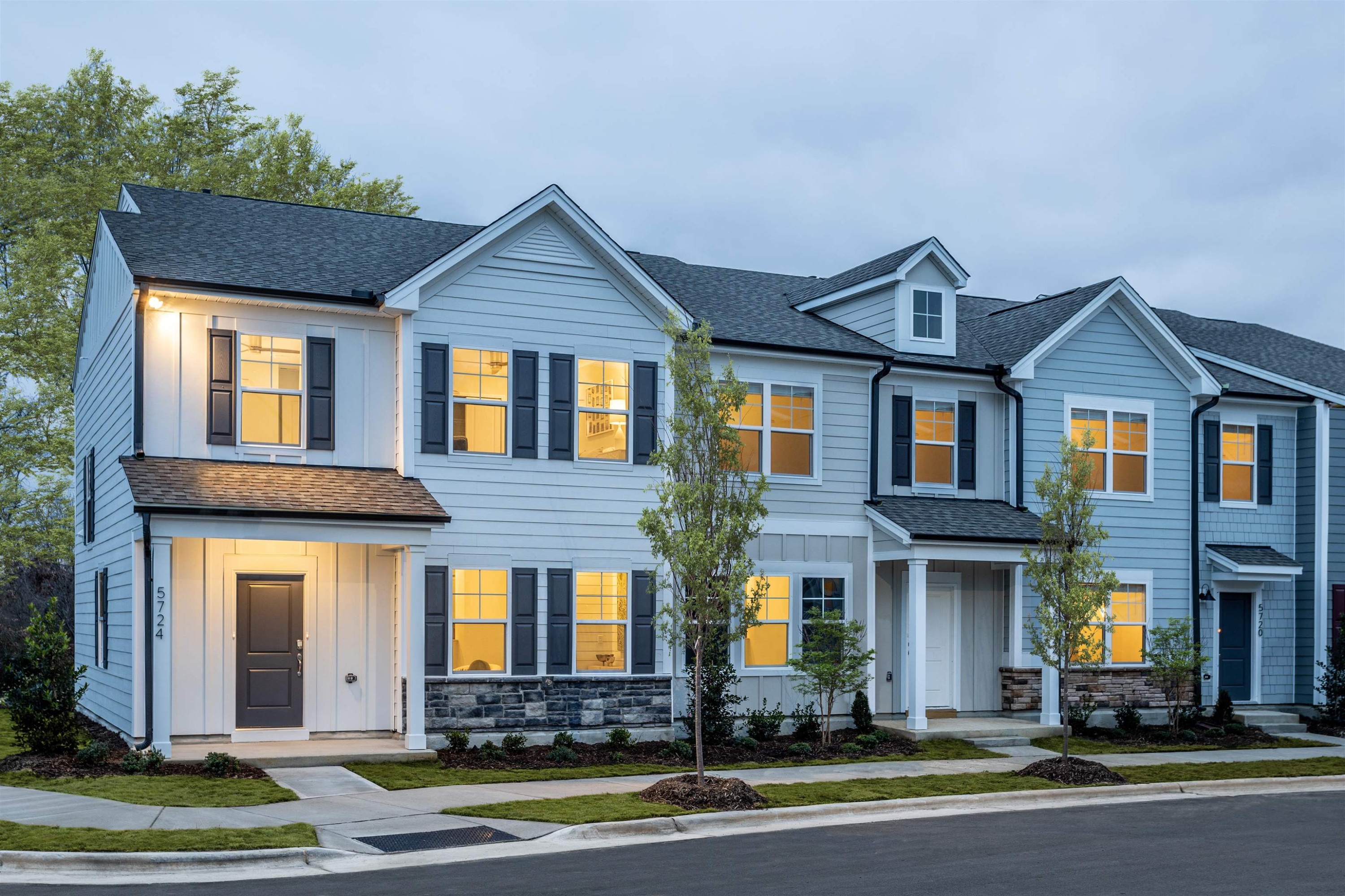 5701 Preveza Place Raleigh, NC 27603 - Photo 2 of 21 a front view of a house with a yard