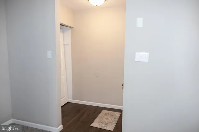 a view of front door