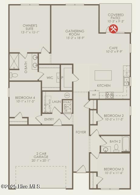 702 Tahoe Ridge Drive Southeast Leland, NC 28451 - Photo 6 of 6 Ibis Floorplan