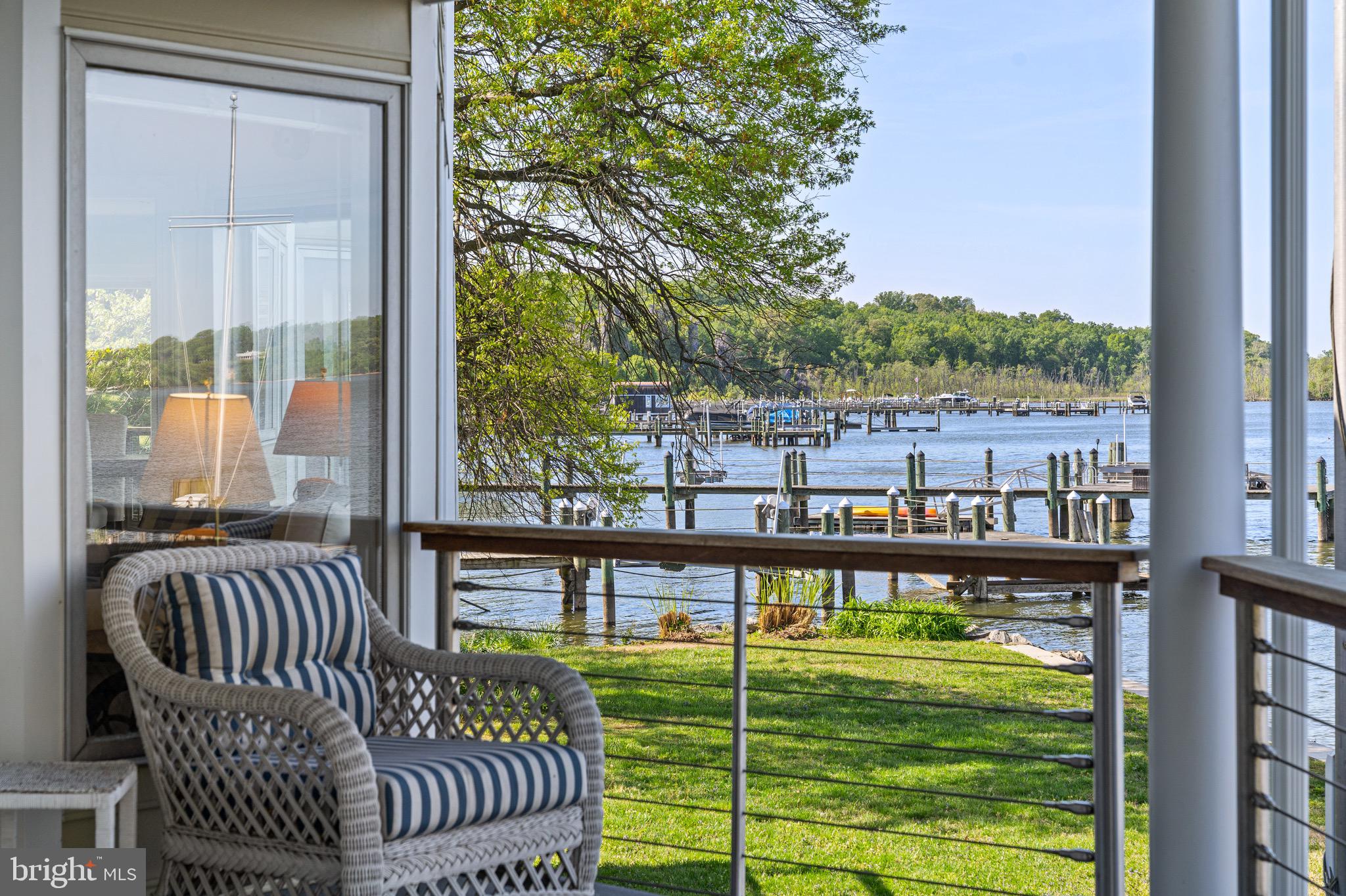 7831 Southdown Road Alexandria, VA 22308 - Photo 8 of 49 Wrap-around back porch with views