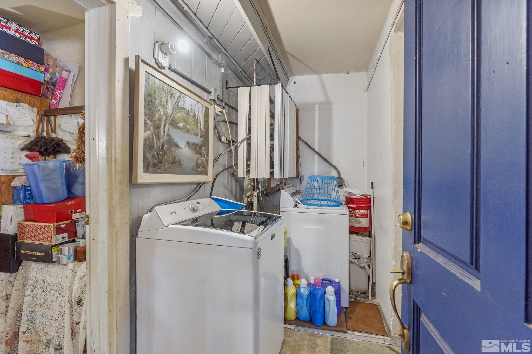 1905 Citron Street Reno, NV 89512 - Photo 14 of 18 a view of storage and utility room with washer and dryer