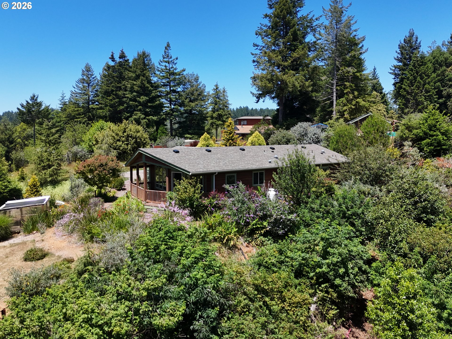 96422 Alder Ridge Road Brookings, OR 97415 - Photo 37 of 44 Drone View/UAV
