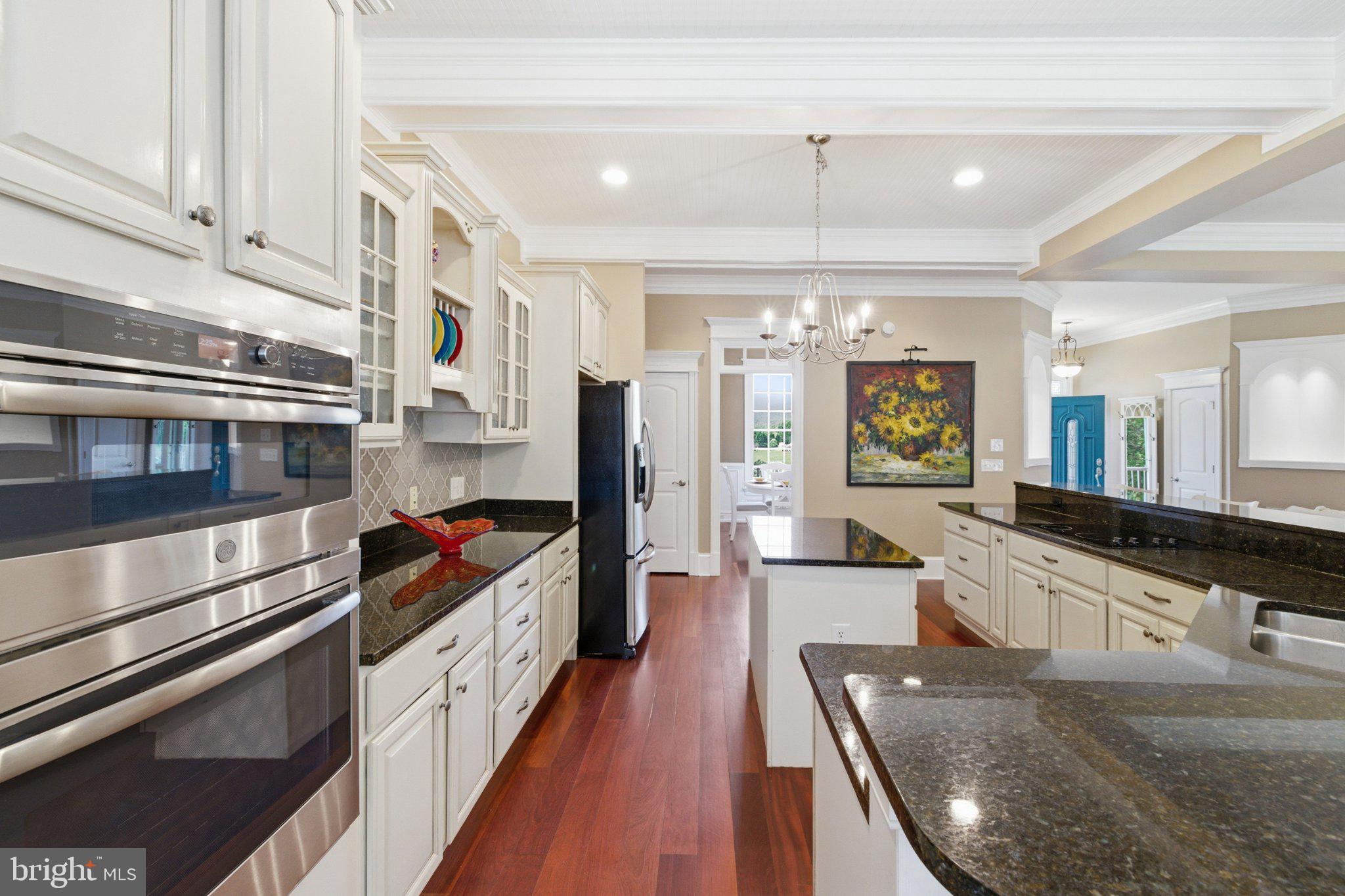 246 Lawsons Farm Circle Ruckersville, VA 22968 - Photo 15 of 130 a large kitchen with stainless steel appliances granite countertop a large stove and a sink