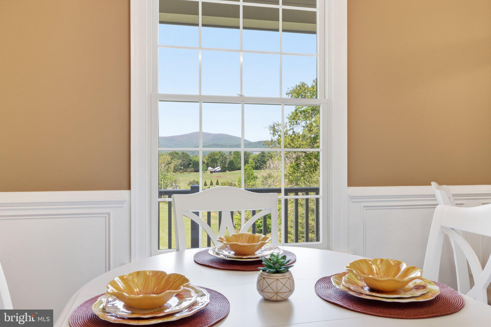 246 Lawsons Farm Circle Ruckersville, VA 22968 - Photo 21 of 130 a dining room with a table and a potted plant
