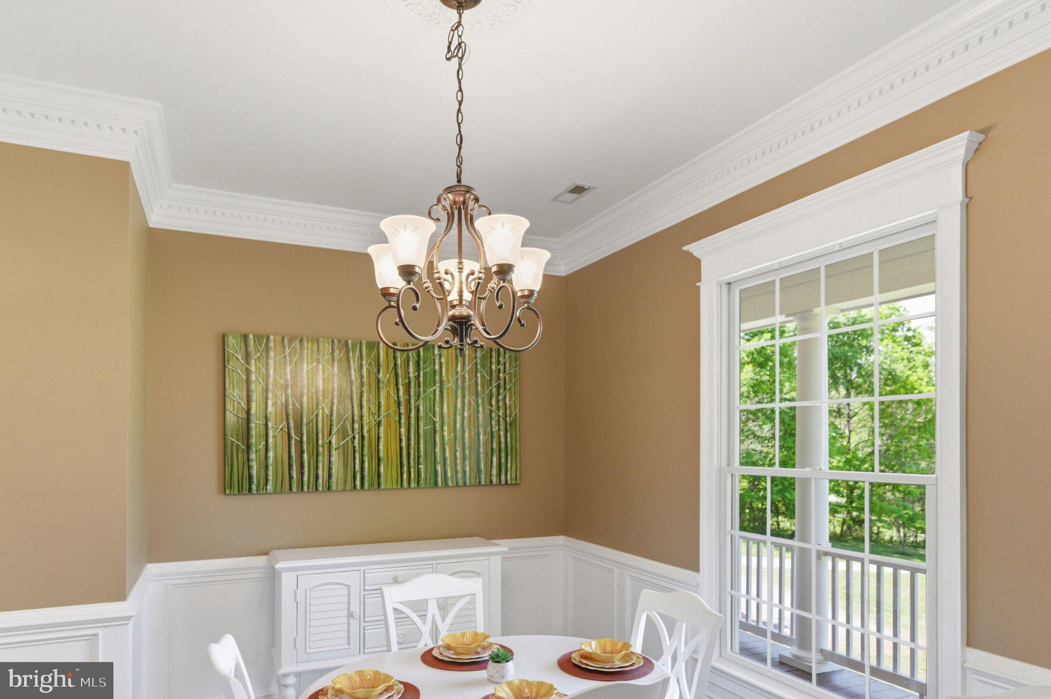 246 Lawsons Farm Circle Ruckersville, VA 22968 - Photo 24 of 130 a view of a dining room with furniture window and outside view
