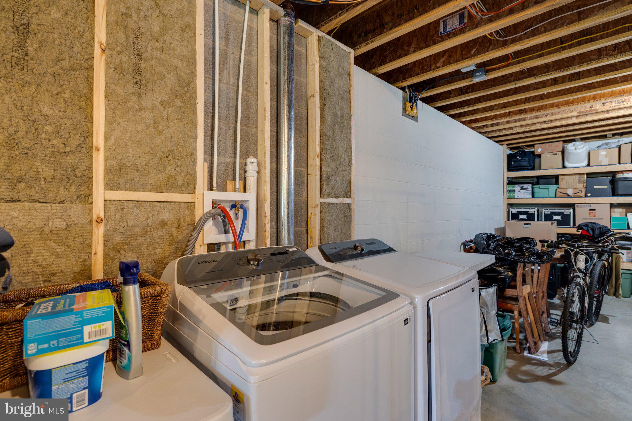 246 Lawsons Farm Circle Ruckersville, VA 22968 - Photo 59 of 130 a utility room with dryer and washer