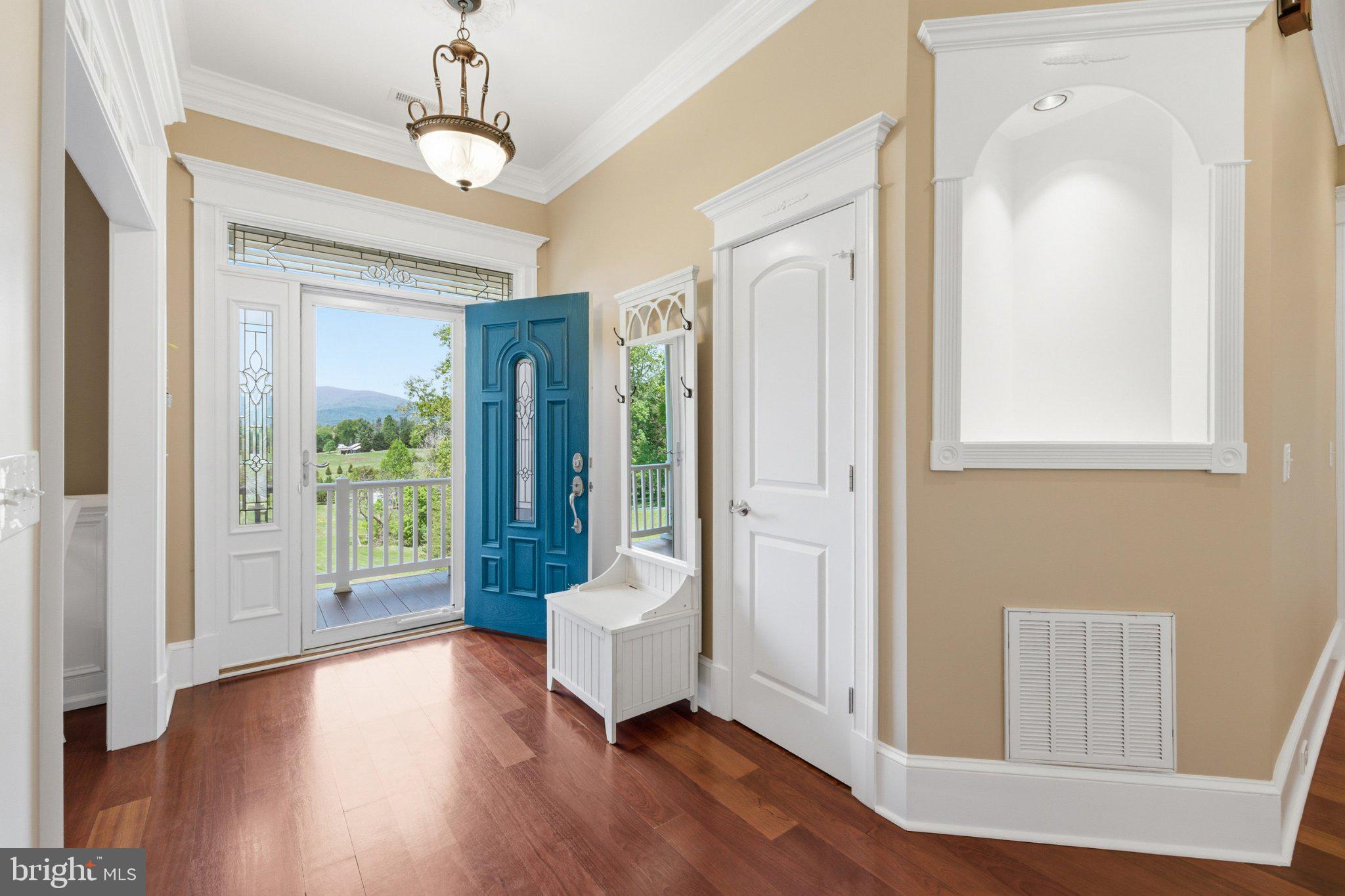 246 Lawsons Farm Circle Ruckersville, VA 22968 - Photo 6 of 130 Inviting entryway with vibrant door.