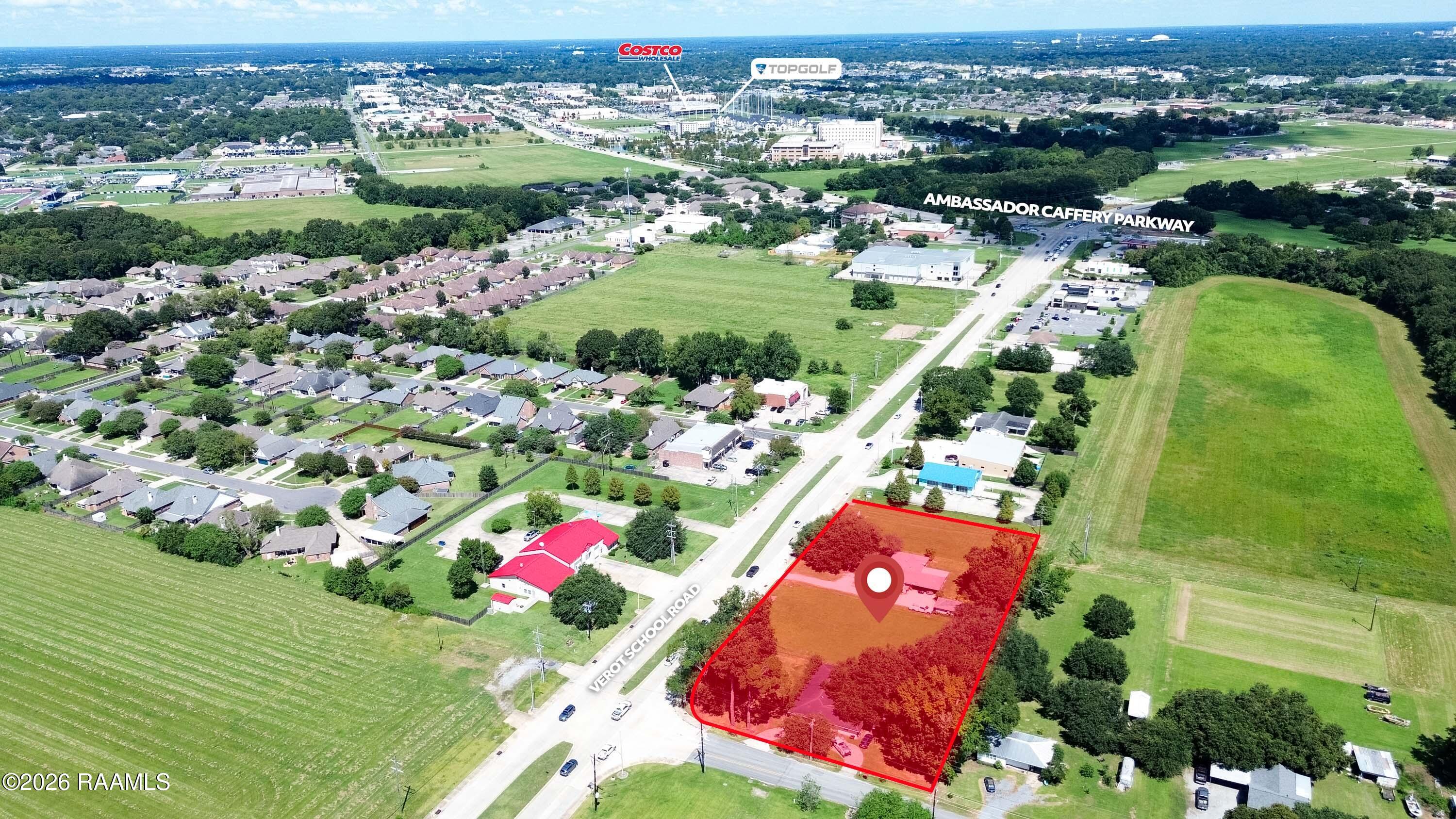 2867 Verot School Road Lafayette, LA 70508 - Photo 2 of 4 2800 Blk Verot School Road Aerials-2