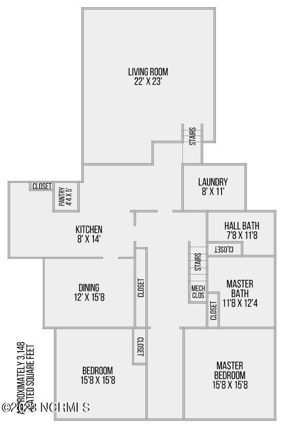 1147 Blue Creek Road Jacksonville, NC 28540 - Photo 52 of 53 1147BlueCreek-floor1