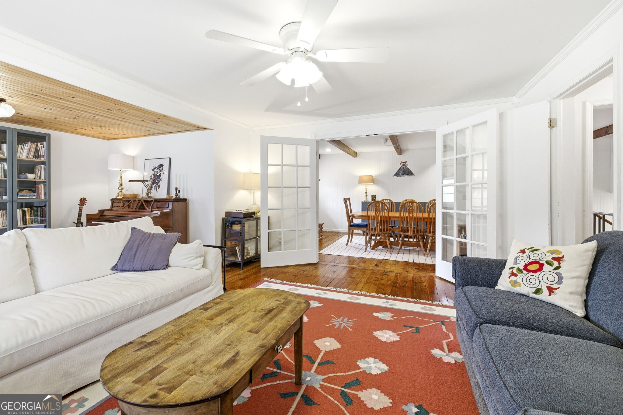 1879 Falls Road Toccoa, GA 30577 - Photo 5 of 36 a living room with furniture and a large window