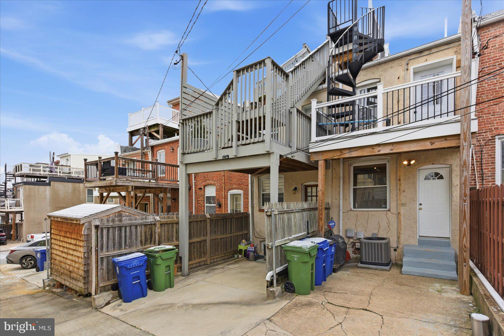 1408 Webster Street Baltimore, MD 21230 - Photo 30 of 30 a view of a building with sitting area