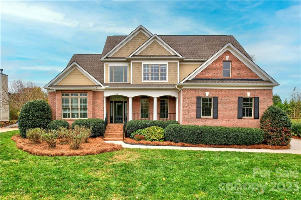 120 Sink Farm Road Mooresville, NC 28115 - Photo 1 of 46 a front view of a house with a yard