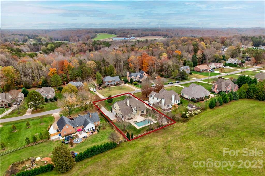 120 Sink Farm Road Mooresville, NC 28115 - Photo 37 of 46 an aerial view of residential houses with outdoor space