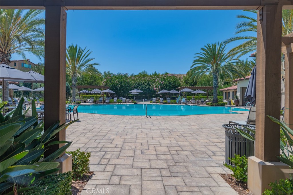 122 Scenic Crest Irvine, CA 92618 - Photo 61 of 68 a view of a garden with potted plants