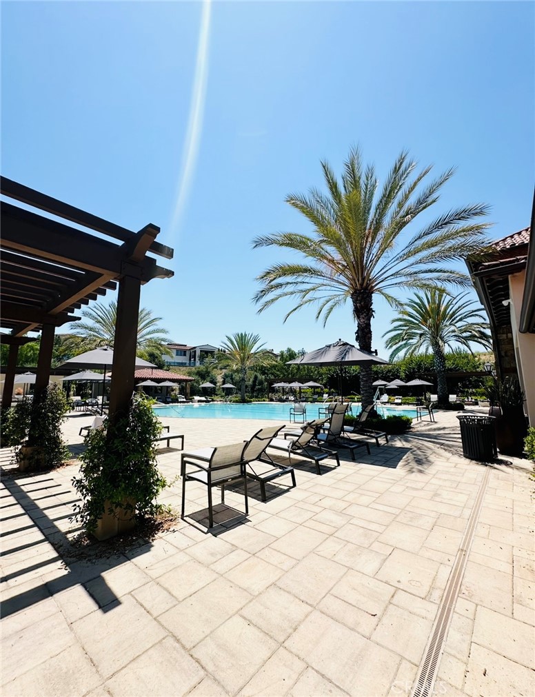 122 Scenic Crest Irvine, CA 92618 - Photo 64 of 68 a view of outdoor space with seating area and trees