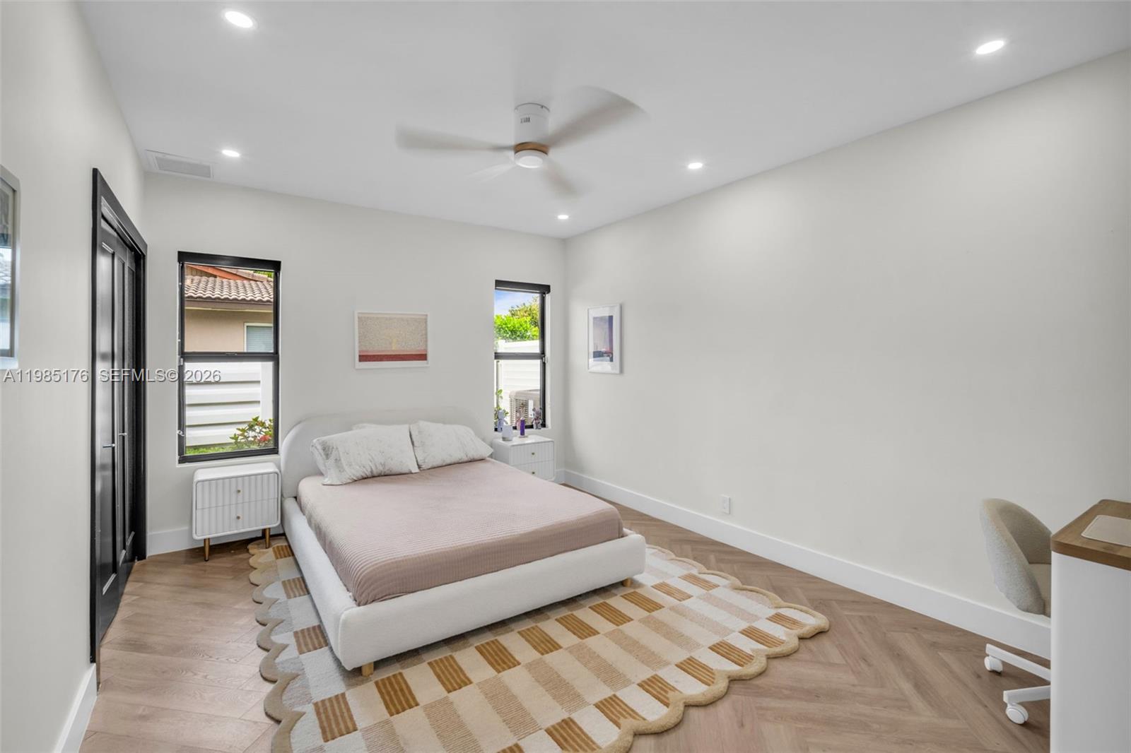 4430 Casper Court Hollywood, FL 33021 - Photo 31 of 64 a bedroom with a bed and a window