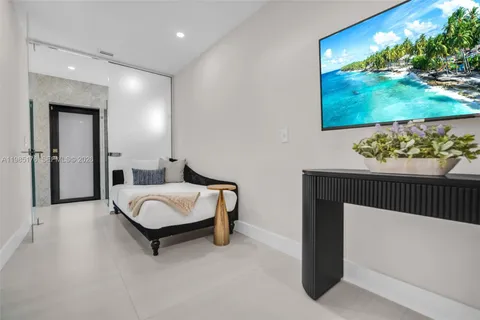 a view of swimming pool with outdoor seating and city view