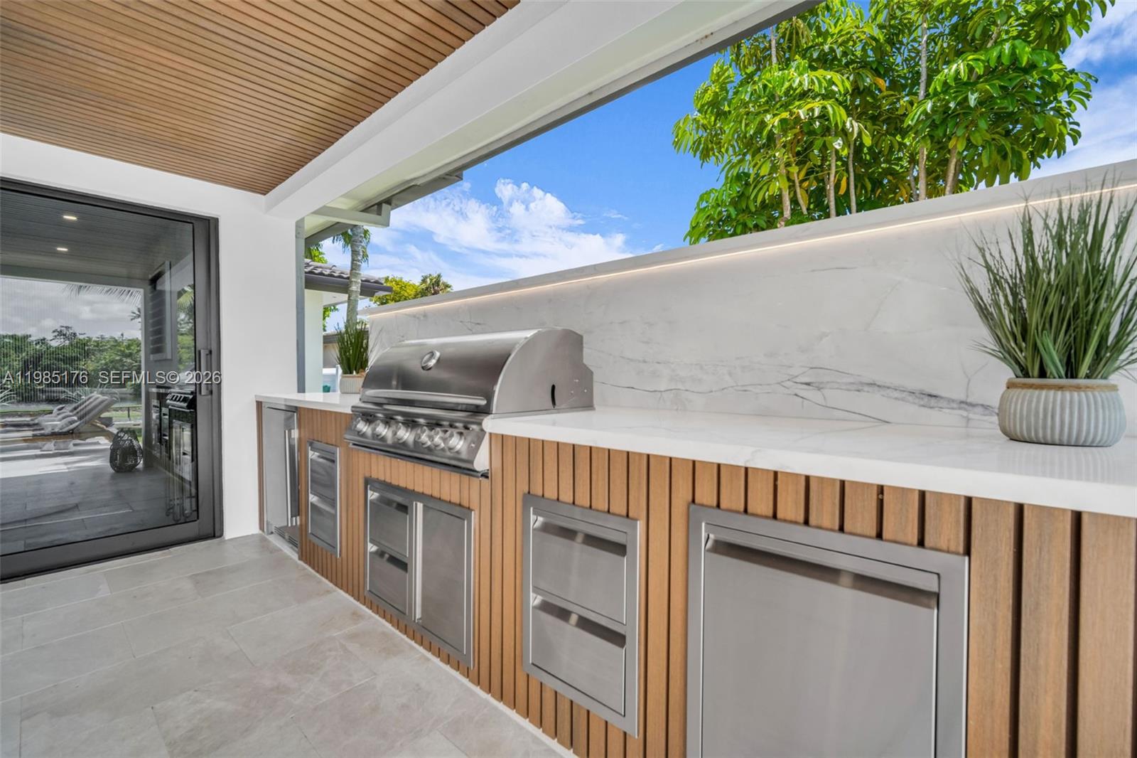 4430 Casper Court Hollywood, FL 33021 - Photo 38 of 64 a view of a hallway with outdoor space