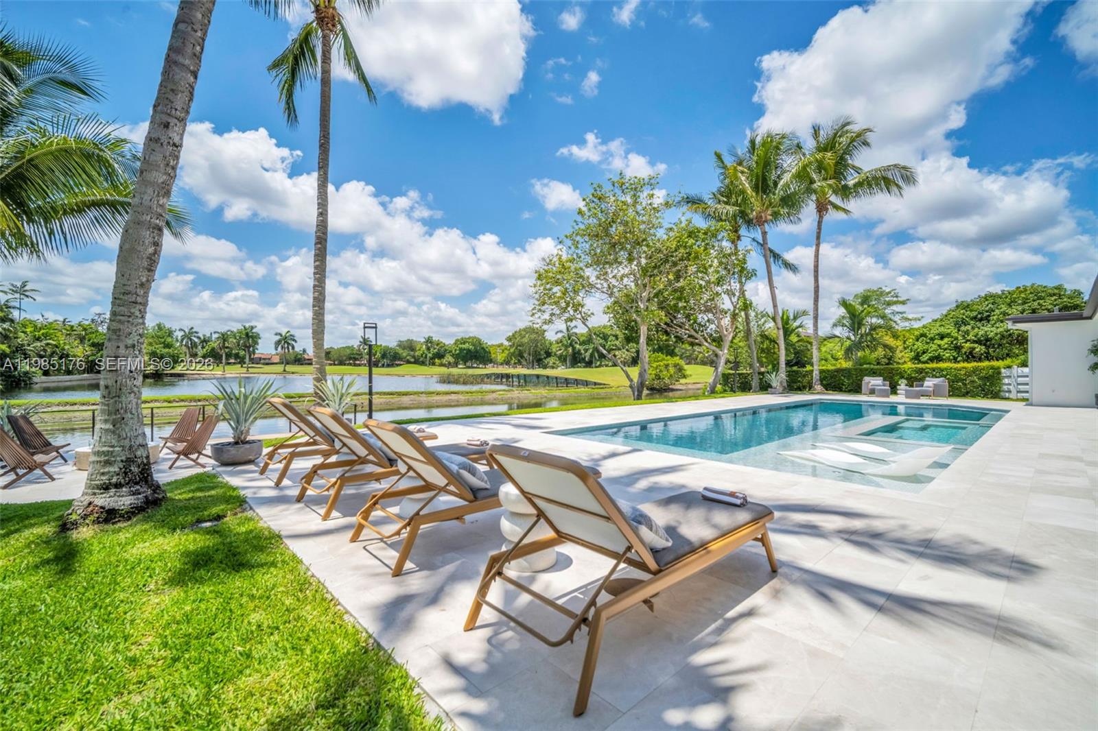 4430 Casper Court Hollywood, FL 33021 - Photo 40 of 64 a view of swimming pool with outdoor seating and city view