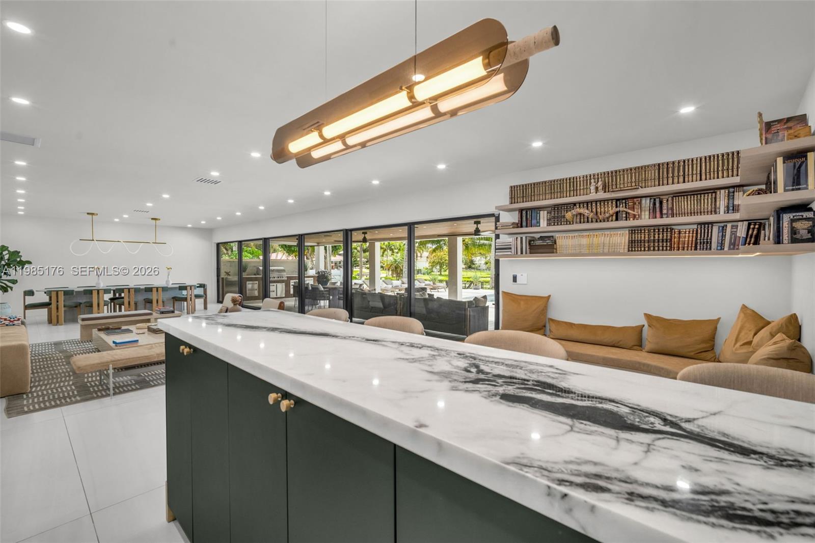 4430 Casper Court Hollywood, FL 33021 - Photo 10 of 64 a living room with stainless steel appliances furniture and a kitchen view