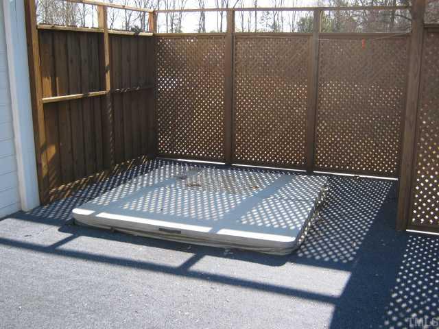 3401 Cartway Lane Raleigh, NC 27616 - Photo 8 of 12 HOT Tub Anyone! This 8 person Hot Tub is ready on this private deck for the whole family to enjoy and relax!