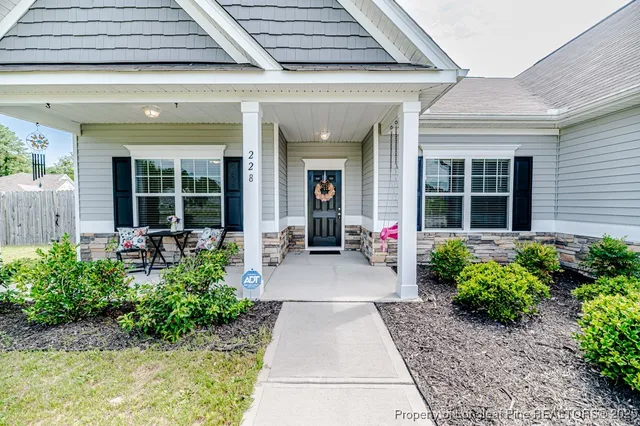 front view of a house