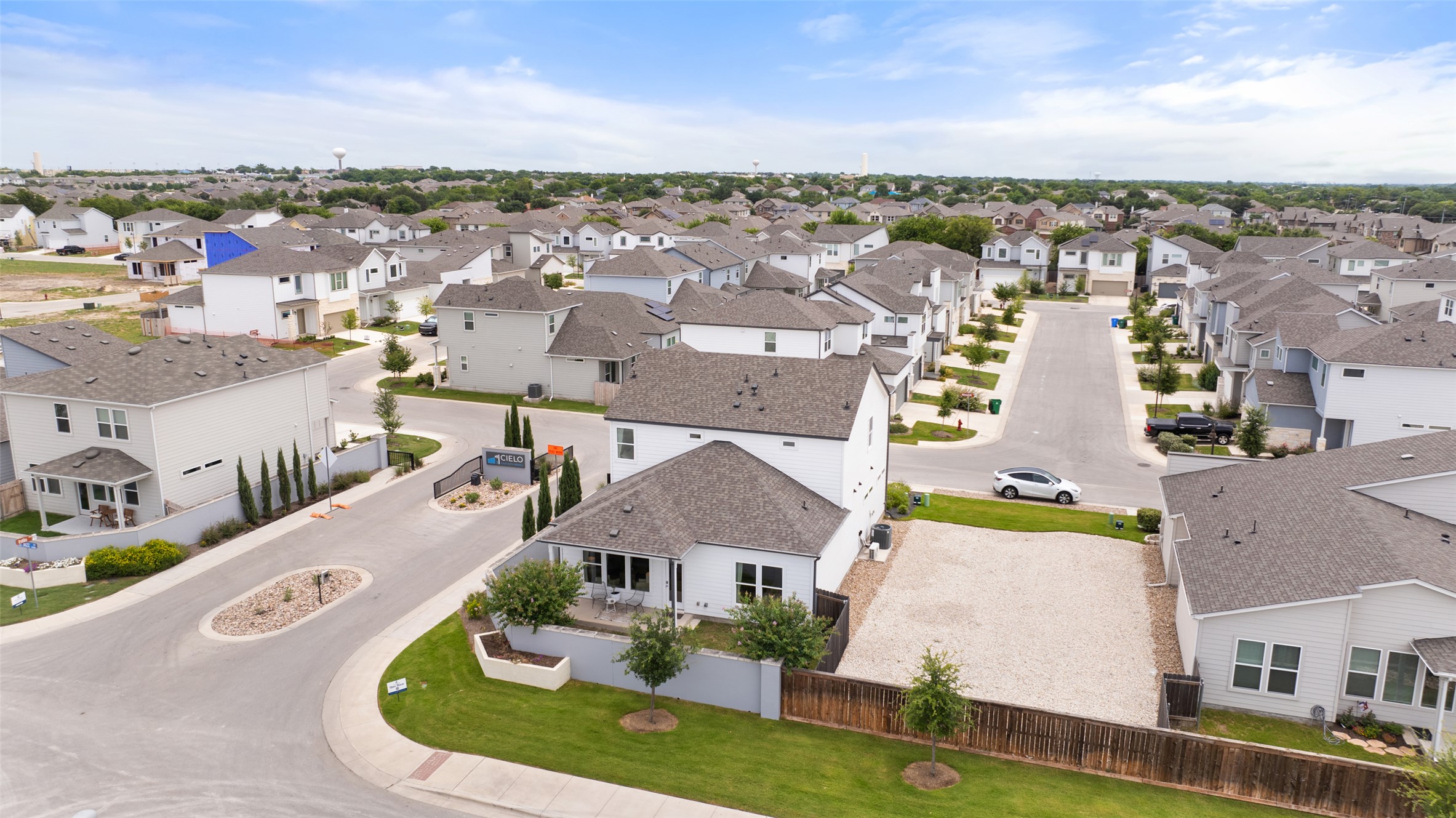 2205 Cento Walk Round Rock, TX 78664 - Photo 33 of 35 Aerial perspective of suburban area