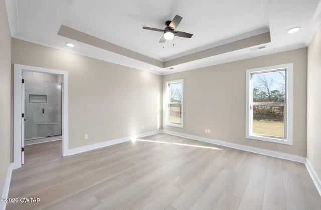 wooden floor in an empty room