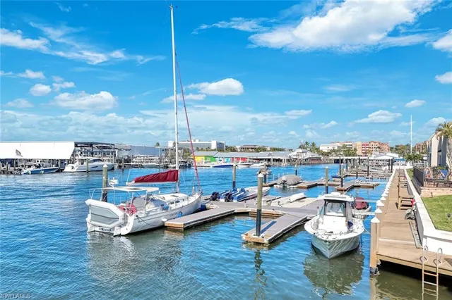 a view of a lake with a nearby beach
