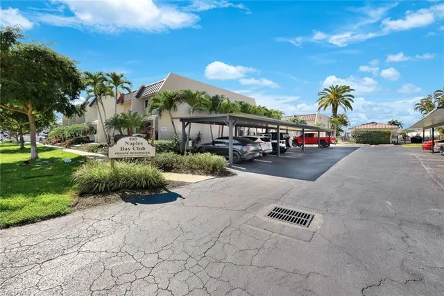 a view of a lake with houses